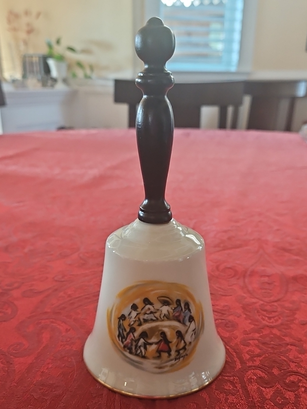 1980 Ted DeGrazia "Los Ninos" Limited Edition Porcelain Bell